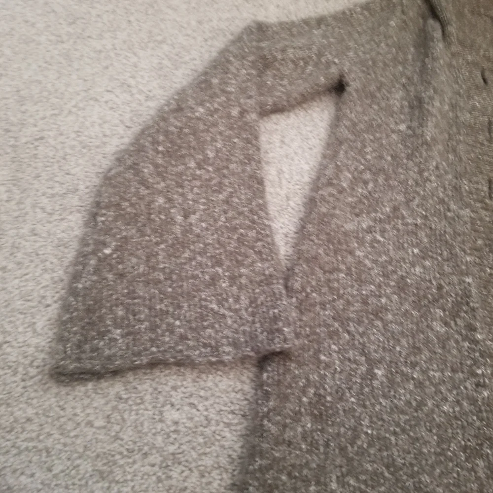 Prana Brown Hooded Cardigan Sweater - Picture 4 of 5